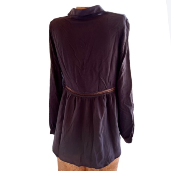 Long Sleeve Button Tunic Down - Picture 7 of 8